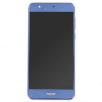 Ecran lcd Huawei Honor 8 sur chassis bleu