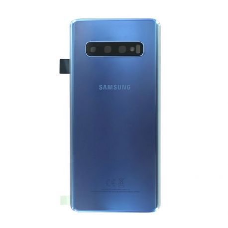 Vitre arrière Samsung Galaxy S10 G973F bleu
